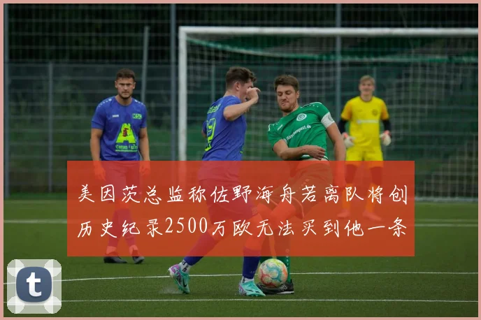 美因茨总监称佐野海舟若离队将创历史纪录2500万欧无法买到他一条腿